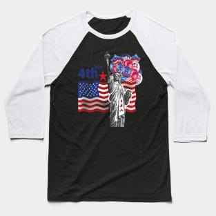 4th Of July Baseball T-Shirt